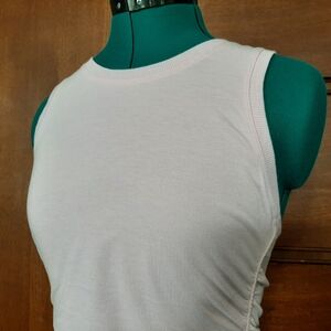 Athleta Pale Pink Sleeveless Crewneck Tank